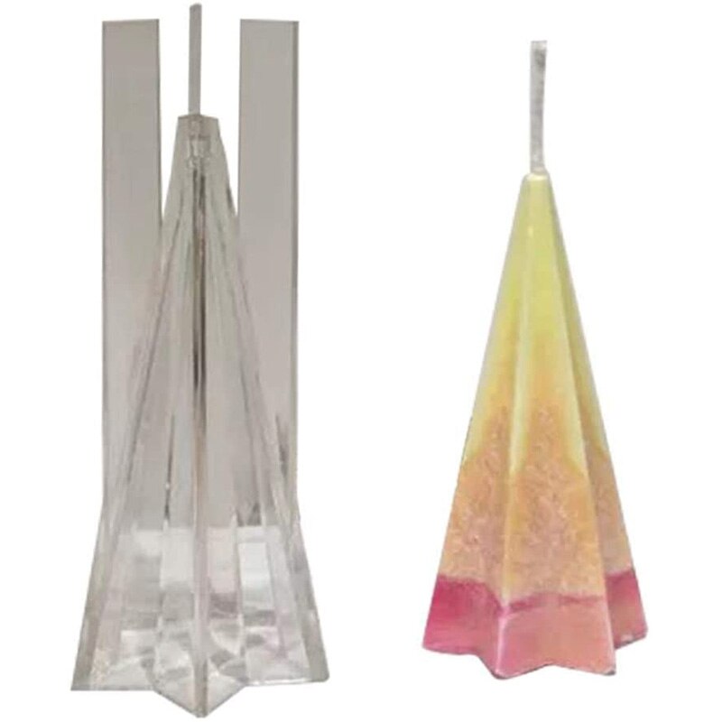 Big 4Pcs Candle Molds Set Candle Making Kit-DIY Candle Making Supplies Ball Sphere Mold