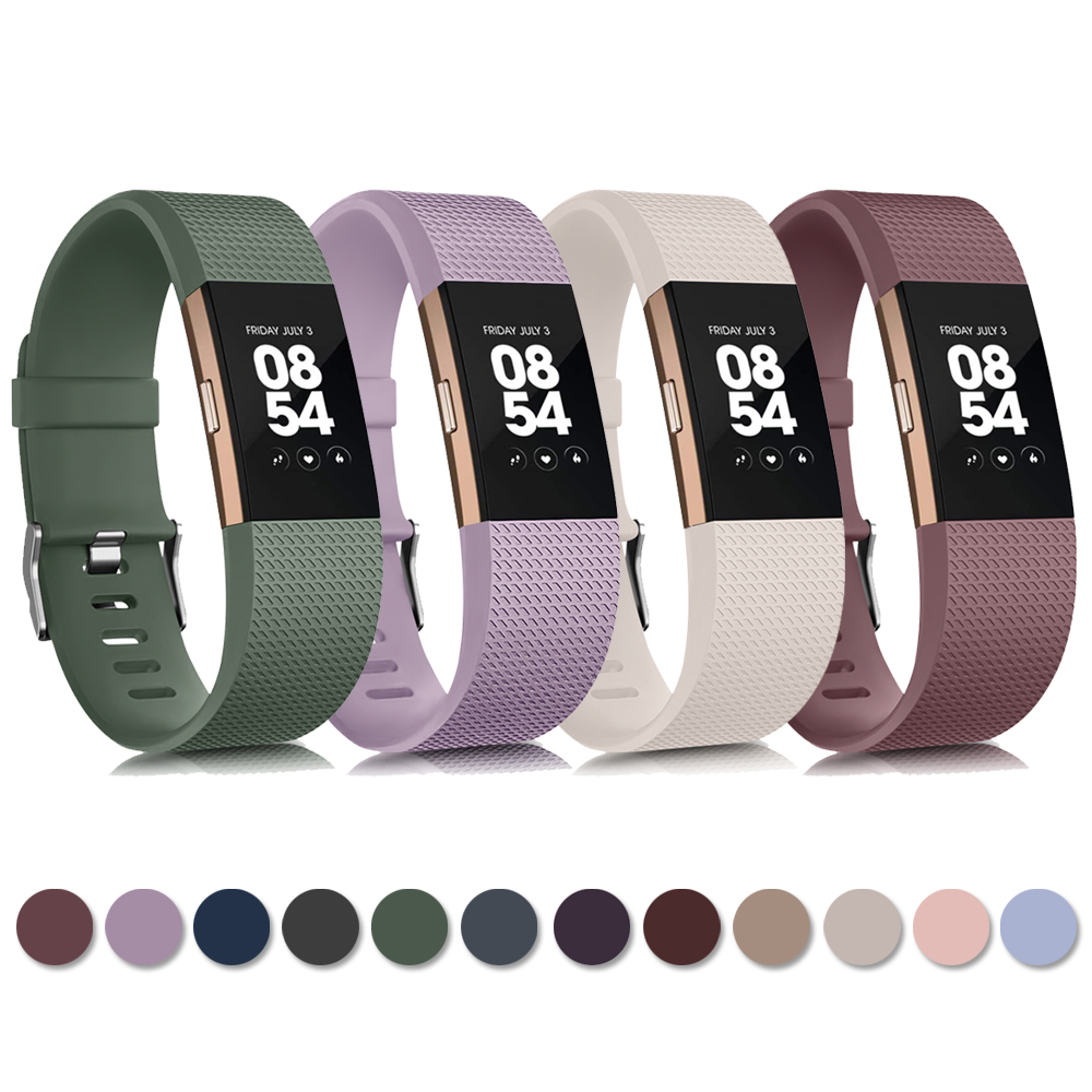Correa suave de TPU para Fitbit Charge 2, correa de reloj inteligente, pulsera para Fitbit Charge 2, repuesto de pulsera