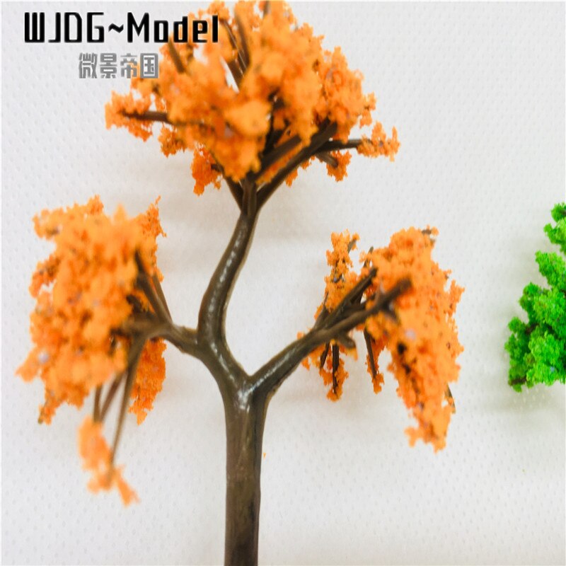 wiking7.5cm artificial Plastic model trees Architecture ABS plastic for railroad model train layoutGarden street trees100pcs