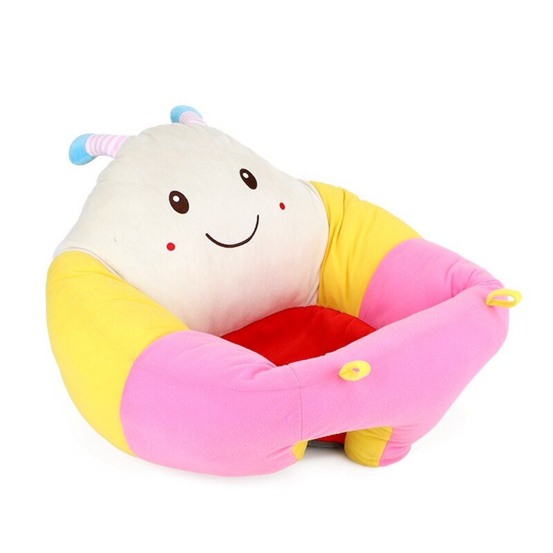Chivry-canapé pour bébé | Chaise d'apprentissage pour bébé en peluche PP, chaise d'alimentation en coton, mignon dessin animé pour enfants, siège doux, pour 0-3T: Style 1