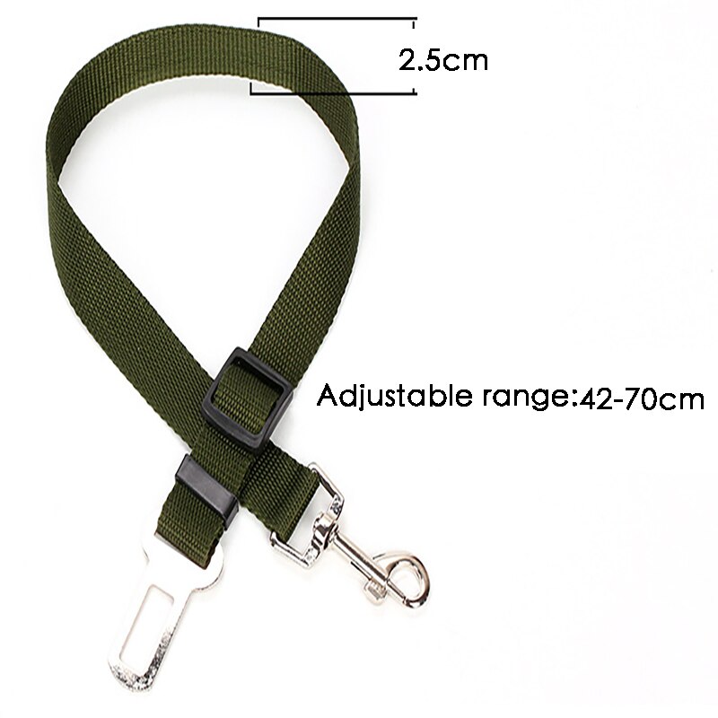 Verstelbare Hond Kat Autogordel Huisdier Autogordel Leash Voor Honden Reizen Tractie Kraag Harness Hondenriem Clip huisdier Product