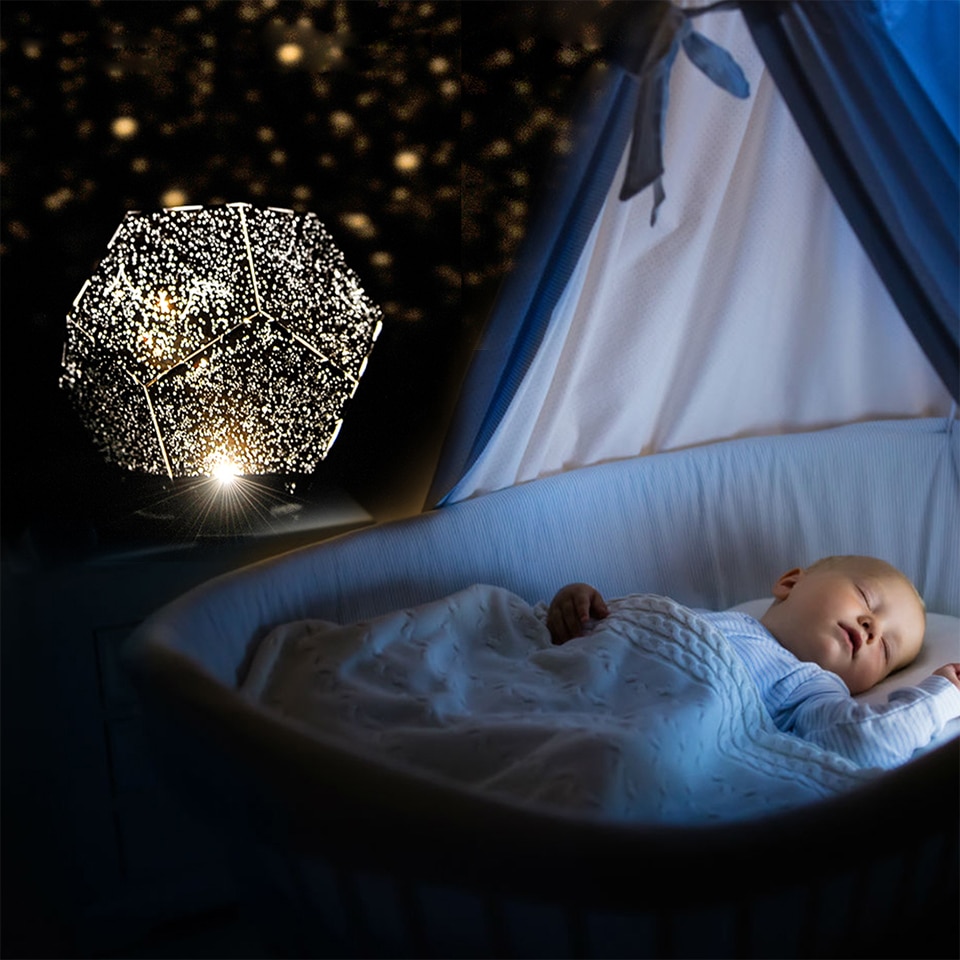 Galaxy projektori huoneeseen tähtitaivas lamppu diy alkuperäinen planetaario lapsille makuuhuone koristevalo kaukosäädin katso