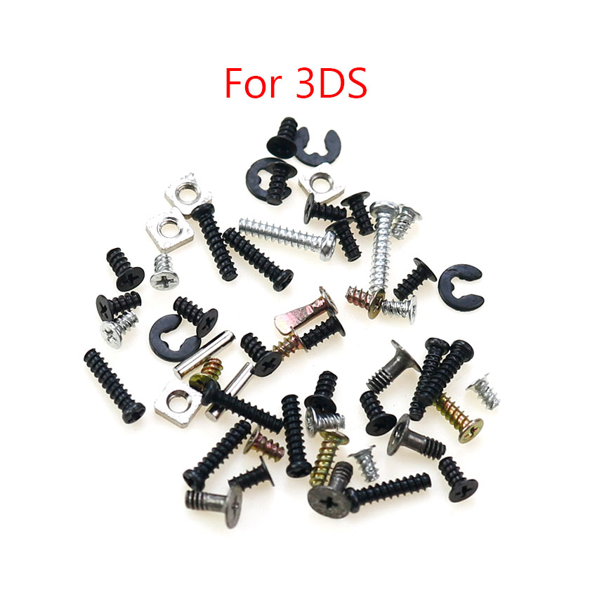 YuXi Screws Set For Xbox One 360 Console Shell For PS5 PS4 PS3 PS2 for PSP PSV 1000 2000 + Screw For NDSL 3DS XL GB GBA GBC NS