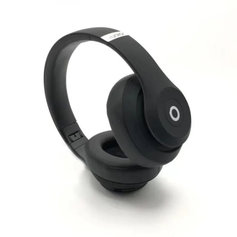 Studio3 Draadloze op het hoofd gemonteerde draadloze Bluetooth-oortelefoon Magic Sound B-recorder 3-oortelefoon S3 Telescopisch: Black