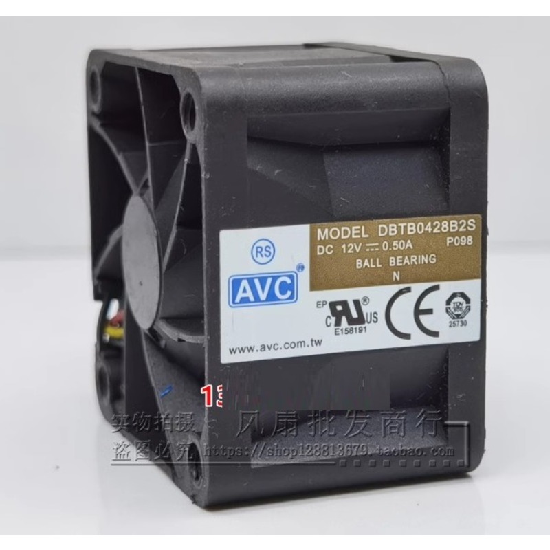 Neuer lüfter für avc dbtb0428b2s 12v 0,5a 0,5 4cm 40*40*28mm server pwm kühler lüfter
