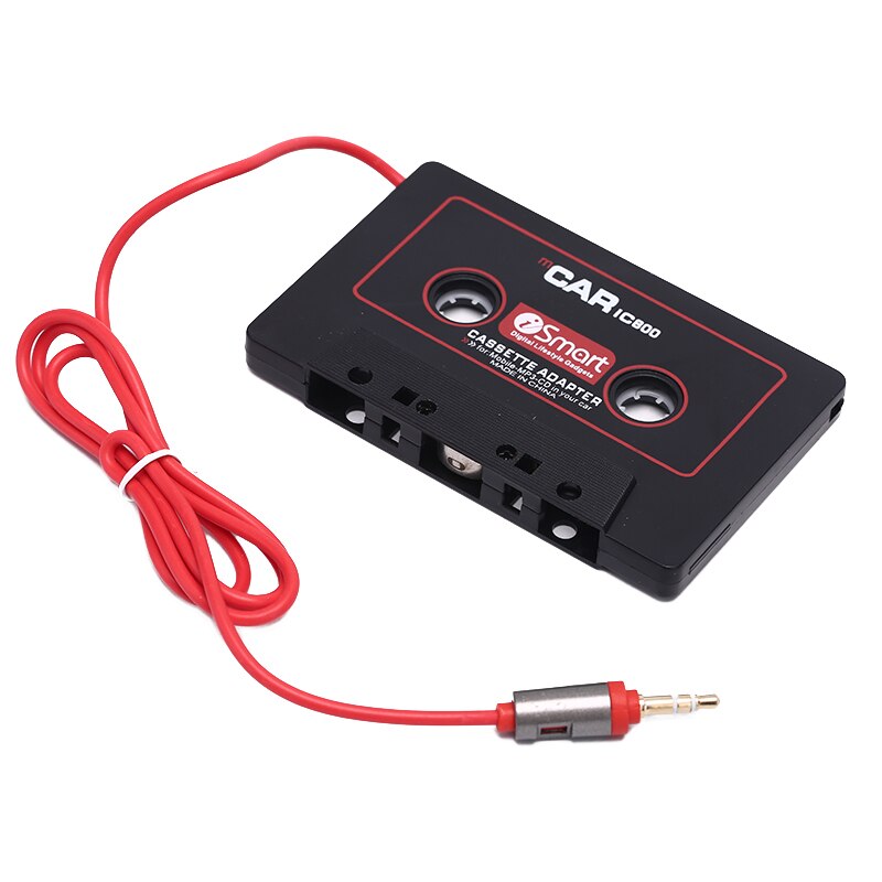 Audio Cassette Tape Adapter Aux Cable Cord 3.5mm Jack for to MP3 iPod CD Player