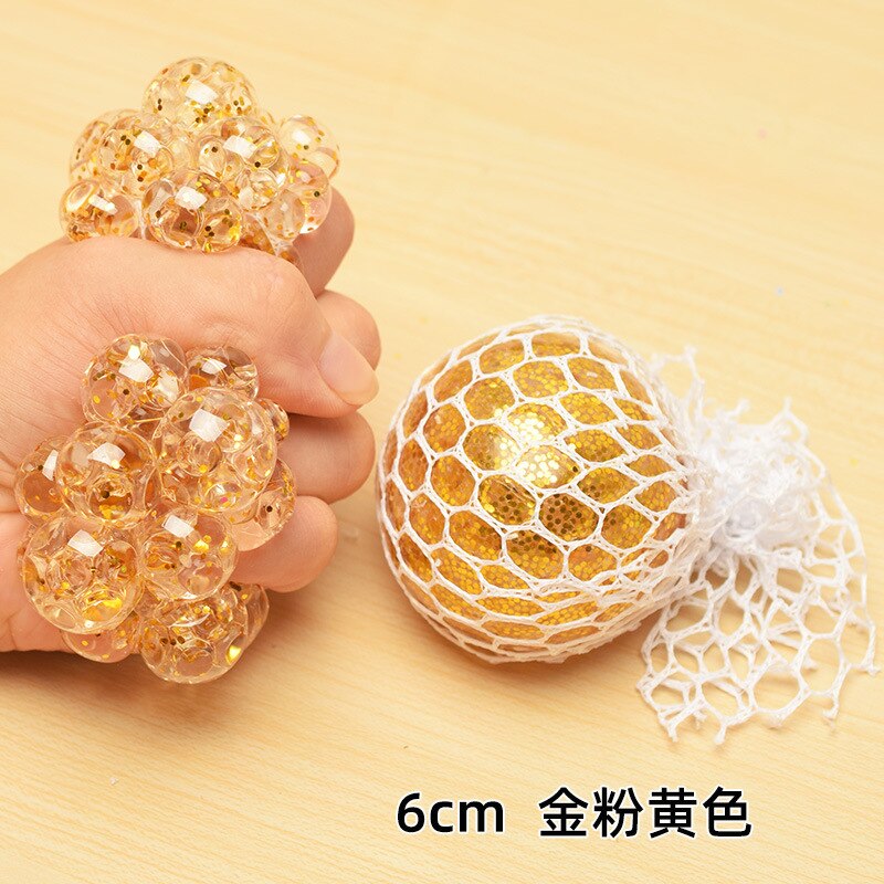 Foam Slow Rebound Ball Vent Decompression Ball Birthday Funny Tricky Game Slow Rebound Relief Pressure Ball: B