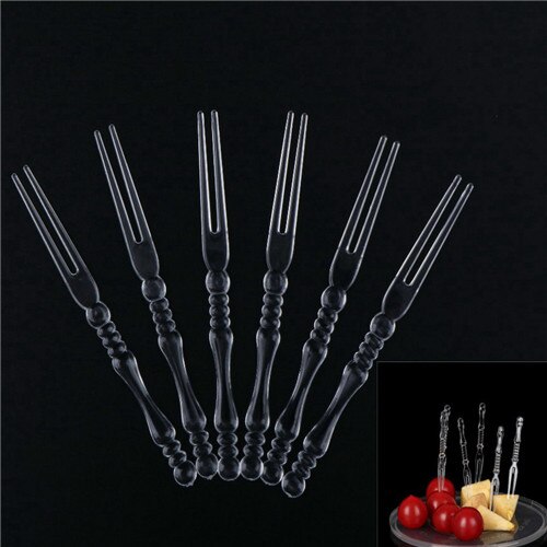 6/10/12/50pcs Reusable Pick Toothpick Plastic Forks Animal Bento Accessories Kitchen Bar Kids Dessert Tableware Party Supplies: 50pcs