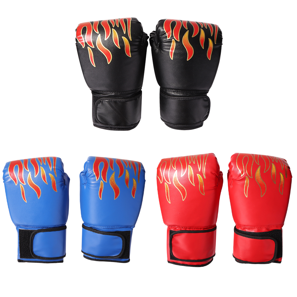 2pcs Kick Boxing Gloves for Men Women Karate Muay Thai Boxeo Free Fight Martial MMA Sanda Training Equipment for Kids Adults