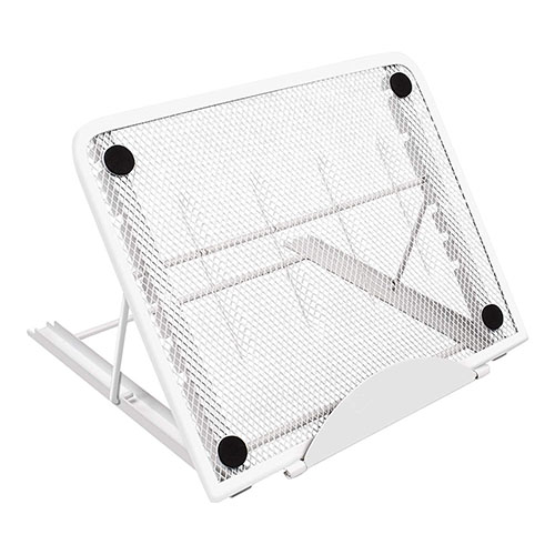 Tablett ljuslåda stativ metallnät ventilerad justerbar 7 vinkelpunkter glider förhindrad hållare för att rita surfplatta / ipad / bärbar dator