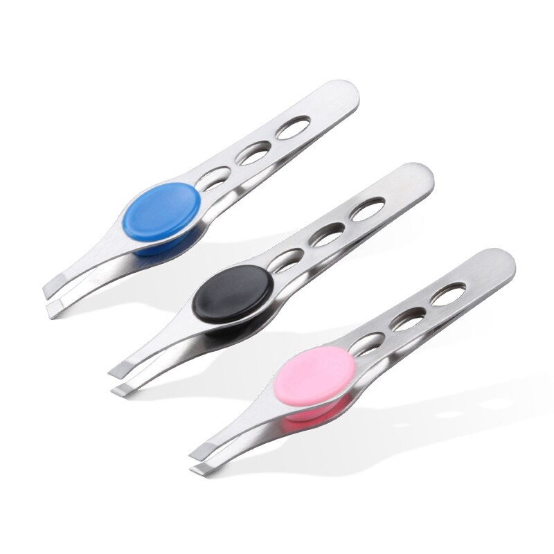 1pc Wenkbrauw Pincet Rvs Wimper Extension Pincet Eye Ontharing Lady Gezicht Makeup Tools Beauty Essentiële