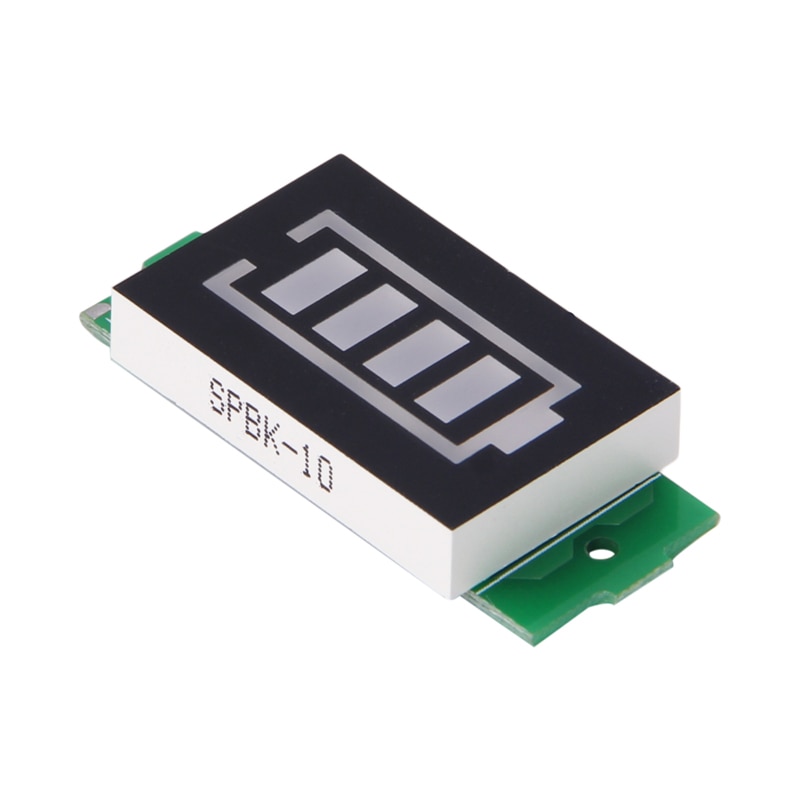 Single 3.7V Lithium Battery Capacity Indicator Module 4.2V Blue Display Tester