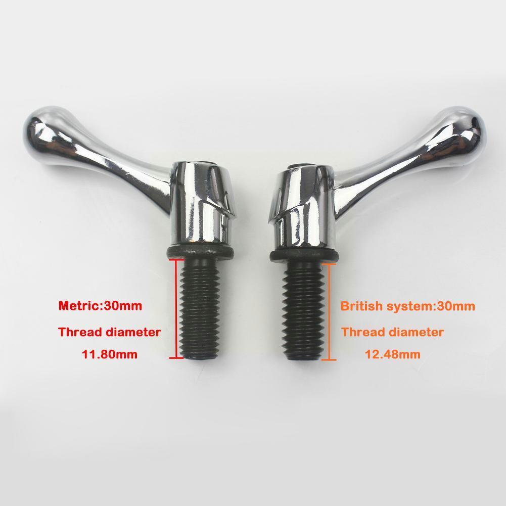 2pcs Milling Machine Workbench Table Lock Handle Bolt M1/2 Vertical Mill Tool For Bridgeport Cnc Milling Machine Lathe Mach S6m1