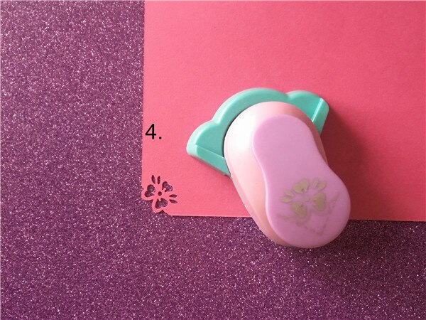 FreeShip 1PC Lever Corner Punch diy border craft punch 9 edge hole punches embossing cortador de scrapbook paper cutter: Ivory