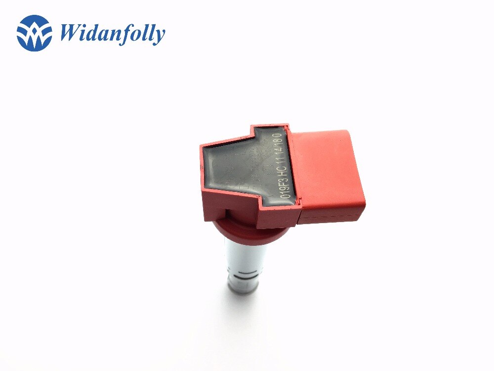 Widanfolly 4 PCS Ignition Coil For Golf Jetta Bora Beetle Polo Sharan Tiguan A1 A3 Octavia 1.6 1.4 036905715F 036 905 715 F