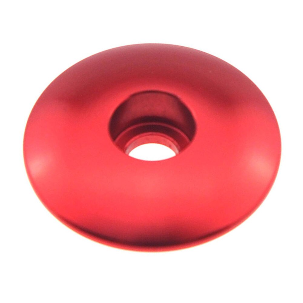 Bicycle Headset Fork Top Cap MTB Mountain Bike Stem Top Cover Cycling Equipment Screws Cap Cycling Accessories: Red