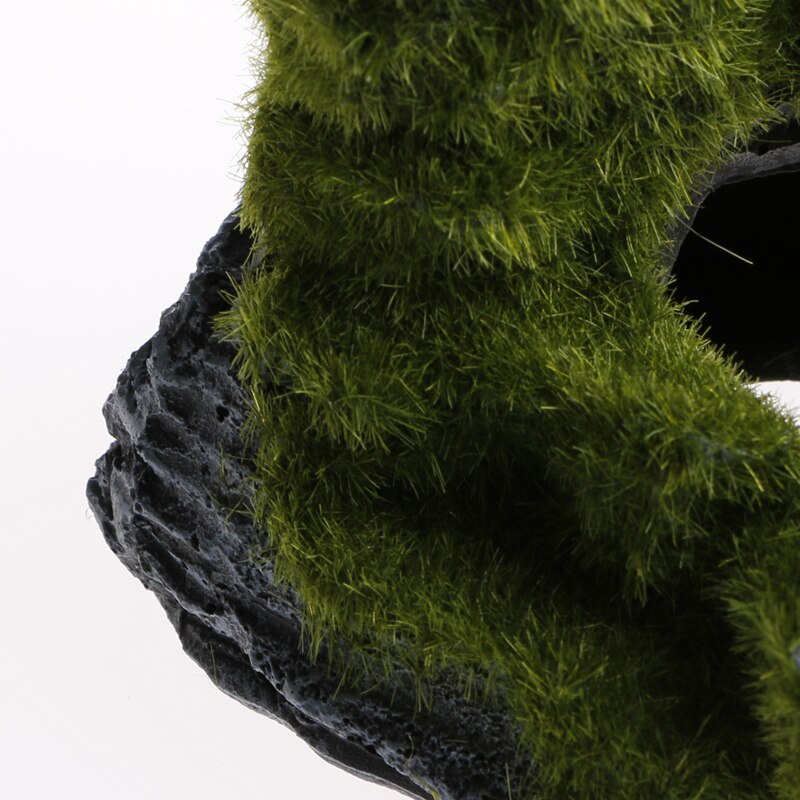 Hars rotstuinhuis aquarium schuilplaats aquarium mos ornament decoratie