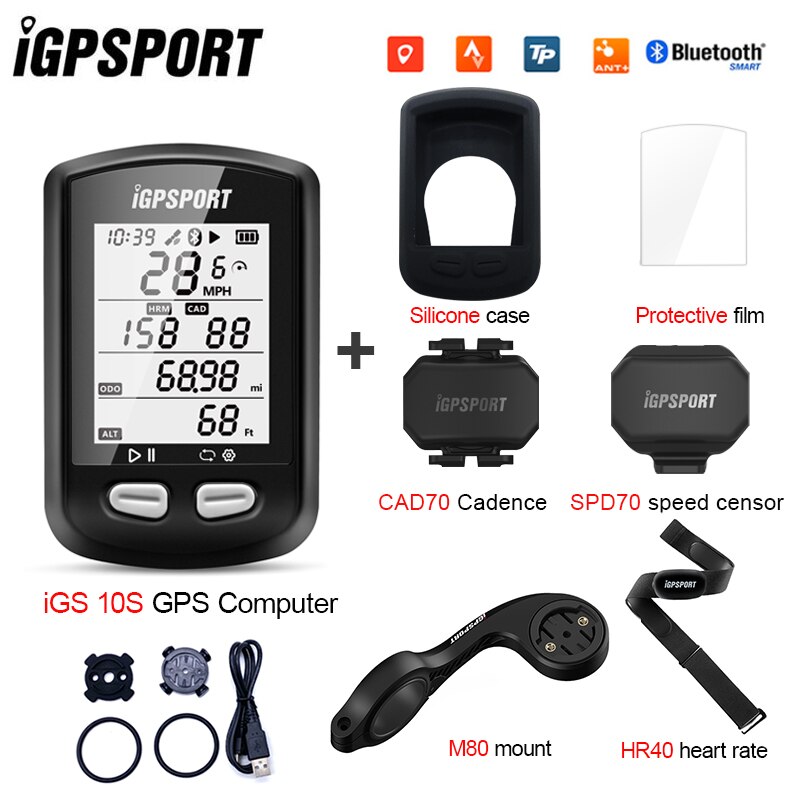 Igpsport IGS10 S Gps Enabled Fiets Computer Igpsport 10 S Road/Mtb Draadloze Snelheidsmeter Kilometerteller