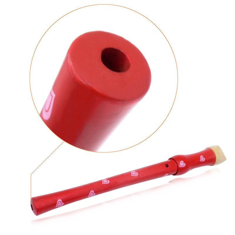 8-Gat Fluit Klarinet Piccolo Trompet Trompet Speelgoed Houten Vroege Jeugd Onderwijs Speelgoed Muzikale Onderwijs Muziekinstrument Whit