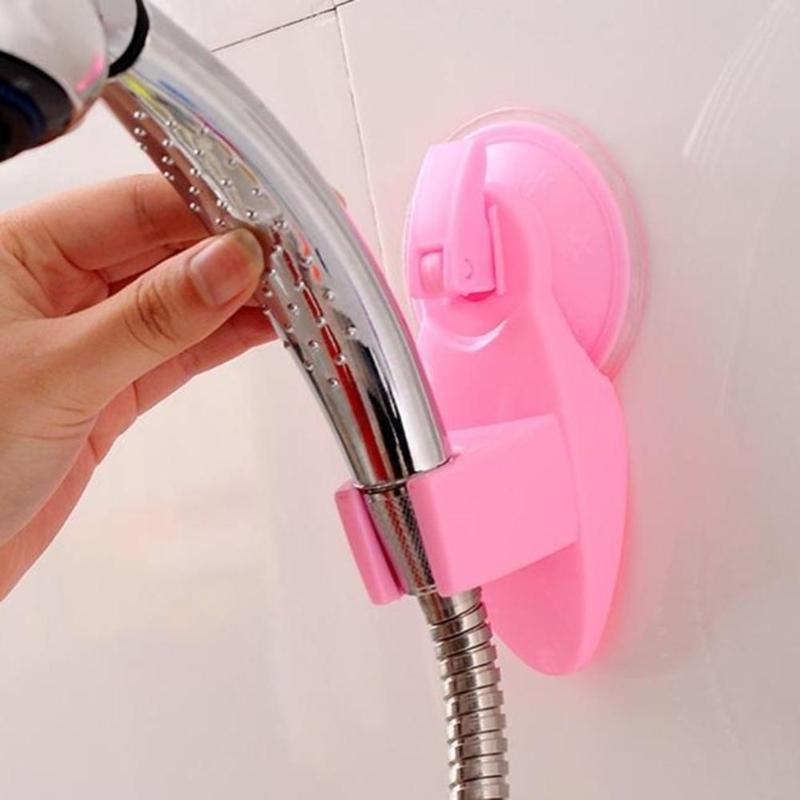 Sprinklerholder til badeværelse justerbar stærk sucker bruserhovedbeslag til brusermonteringsdyser