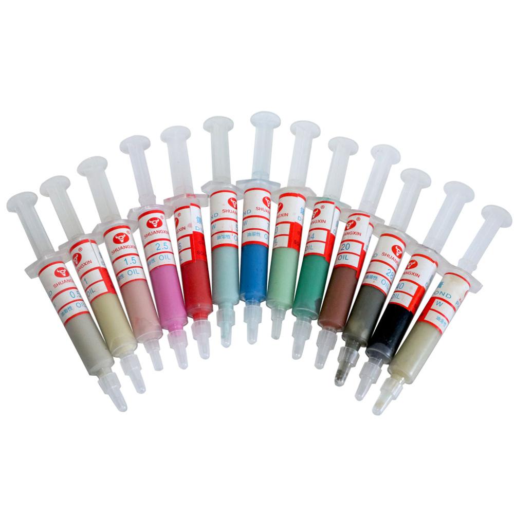 1Pc Diamond Polishing Lapping Paste Compound Metal Buffing Compound 5 Gram Grits 320# 10000# for Polishing Metal and Jewelry