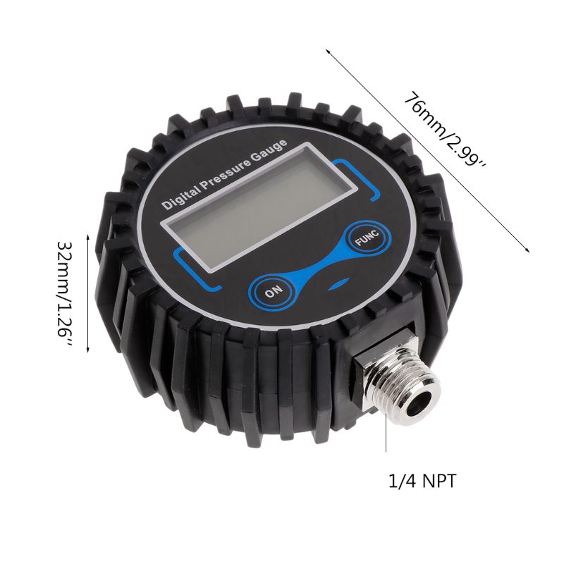Jauge de pression des pneus numérique Air PSI mètre voiture moto moniteur de pression des pneus