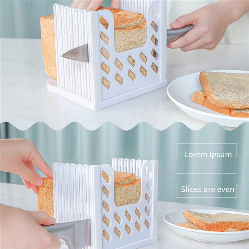 4Yang Brood Slicer Cutter Mold Toast Brood Sandwich Snijden Snijden Maker Gids Keuken Tool