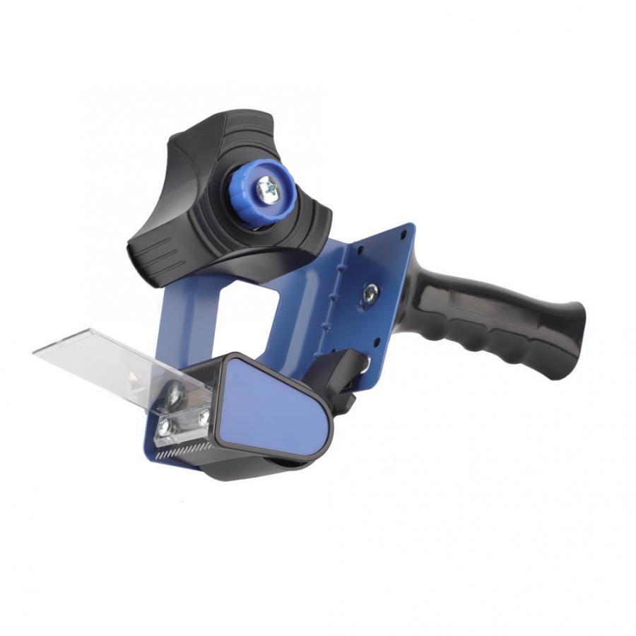 Box Sealing Packer Tape Dispenser Roller Tape Cutter Carton Sealing Moving Tape Dispenser Gun Packing Orange Adhesive Tape Cutte