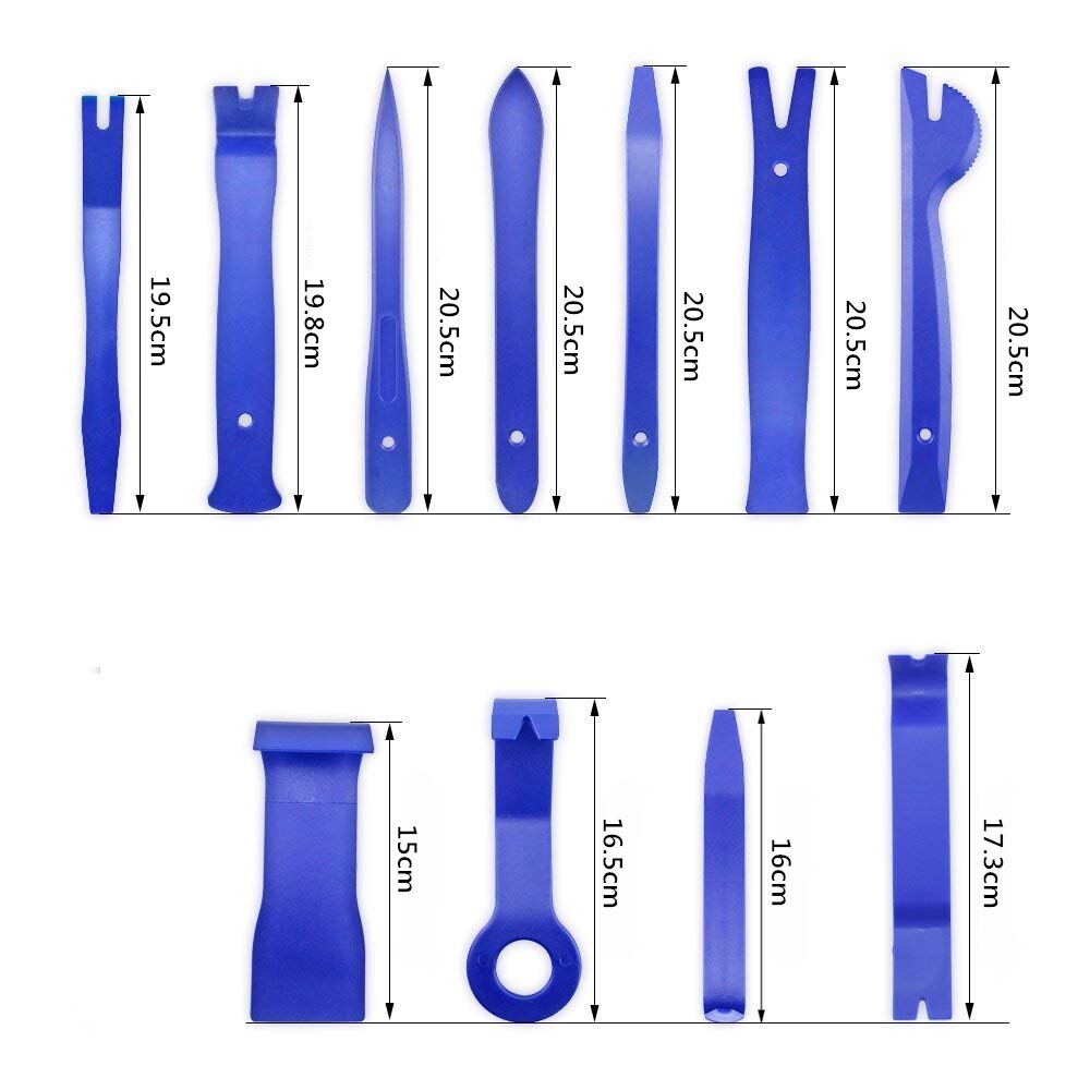 DIY Auto Car Pry Repair Tool Kit Radio Panel Interior Door Clip Panel Pry Tool Trim Dashboard Removal Opening Tool Set