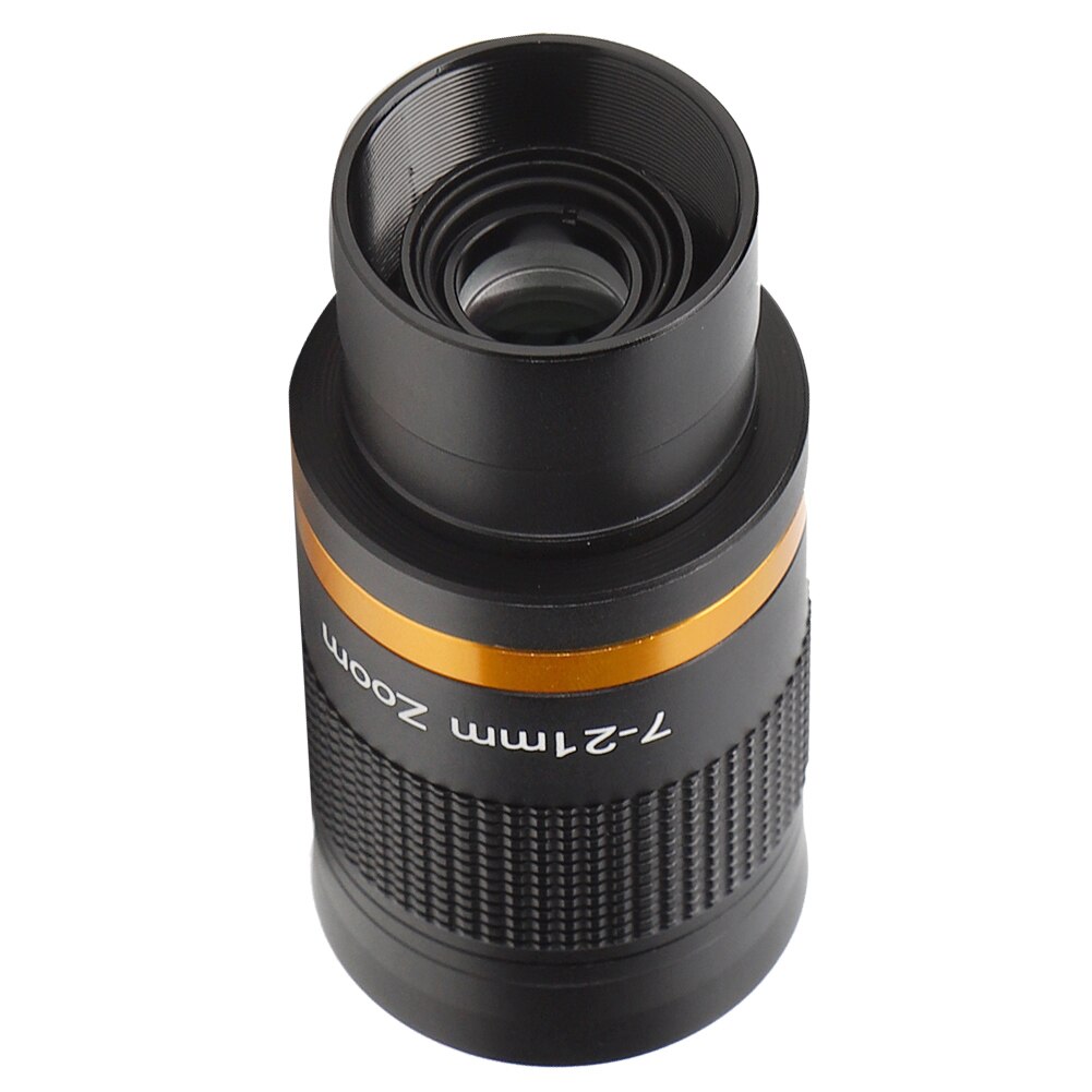 Astronomische telescoop 7 21mm continue zoom oculair observatie 1.25 inch /31.7 mm zwarte foto studio zoom oculair