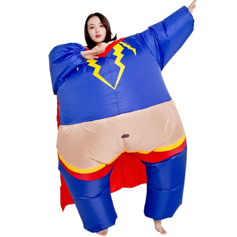 Muñeca de dibujos animados, nave espacial, Halloween, Adulto, Cosplay, traje inflable, festiva, conjunto de ropa, Carnaval, , evento, divertido disfraz: 9FF501465