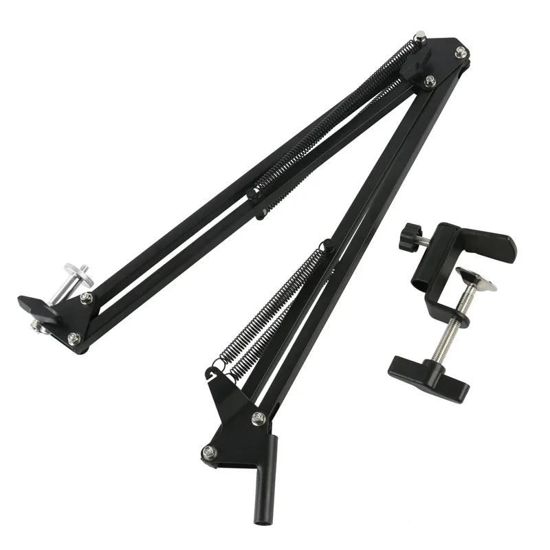37cm/51cm Adjustable Industry Solder Digital Microscope Camera Desktop Clamp Cantilever Stand Video Recorder Spring Arm Bracket