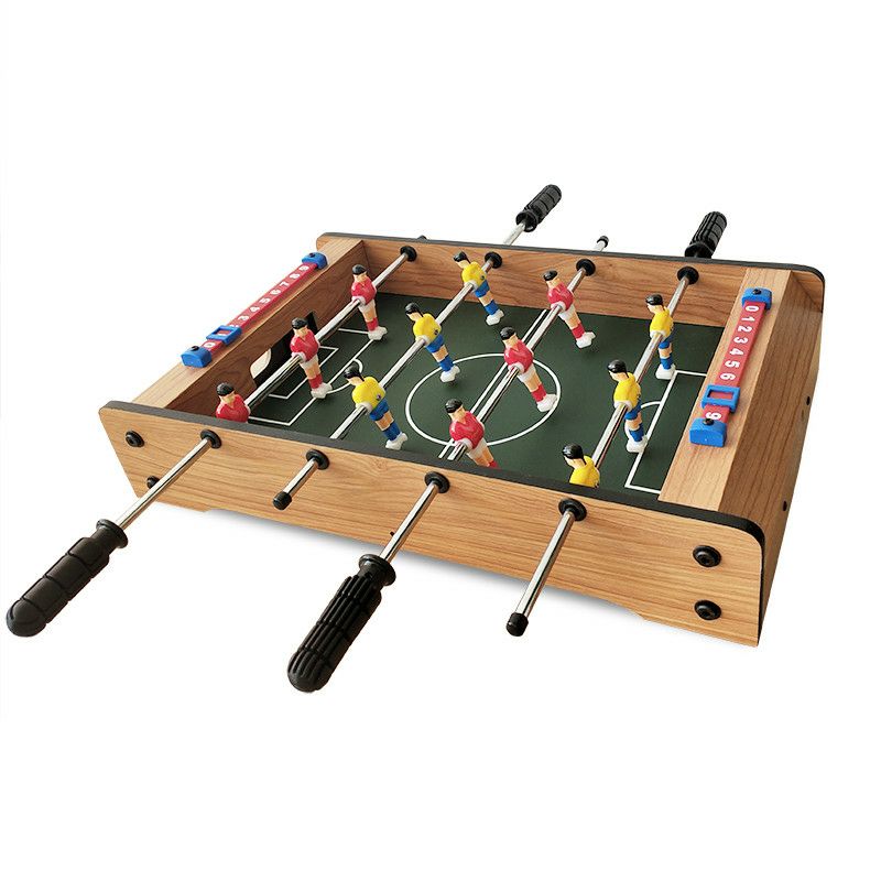Mini table foosball soccer table board hand play for kids use