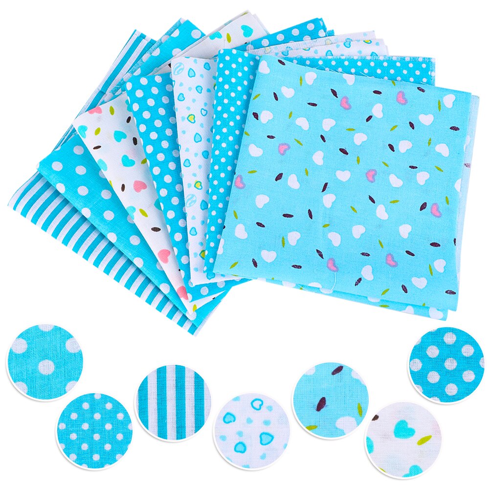 25*25cm Mixed Printing Cotton Fabric Printed Cloth Sewing Quilting Fabrics For Patchwork Sewing Materials Quilting DIY Clothes: H