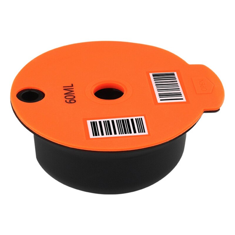 Refillable Reusable Coffee Capsule Pods Cups Nespresso Coffee Capsule Pod Lid: S