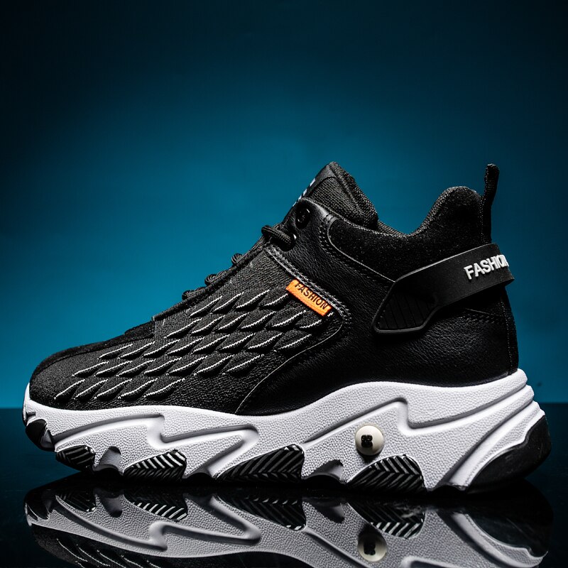 Daddy shoes grube podeszwy obuwie sportowe obuwie męskie białe szare oddychające wygodne adidasy buty męskie brezentowe buty