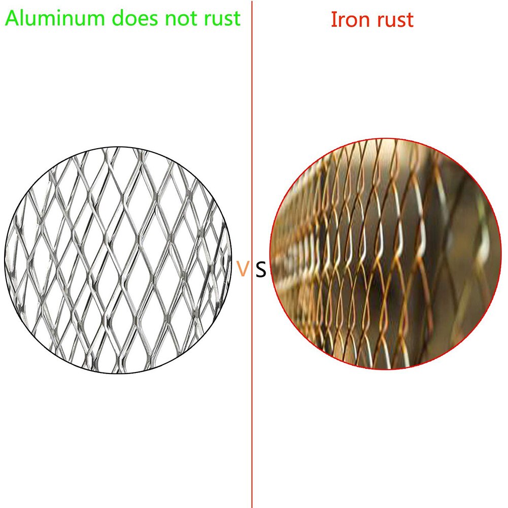 Filtre en maille extensible en aluminium, garde-gouttière de 3 pouces, gouttière, gouttière, goutoir, feuilles pratiques, débris, arrêt de blocage, jardin extérieur, 4 pièces