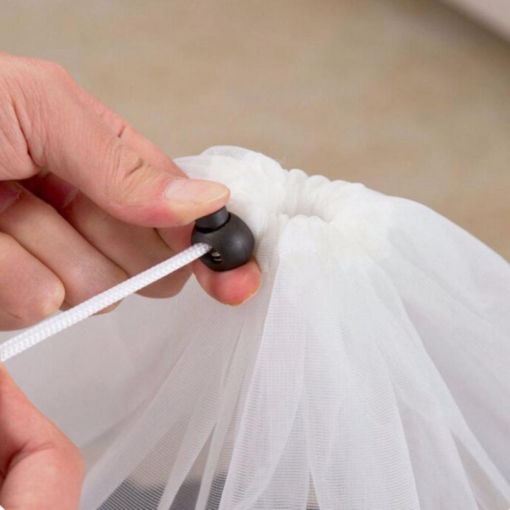 Clothes Anti-tangle Anti-Deformation Washing Machine Mesh Drawstring Laundry Bag