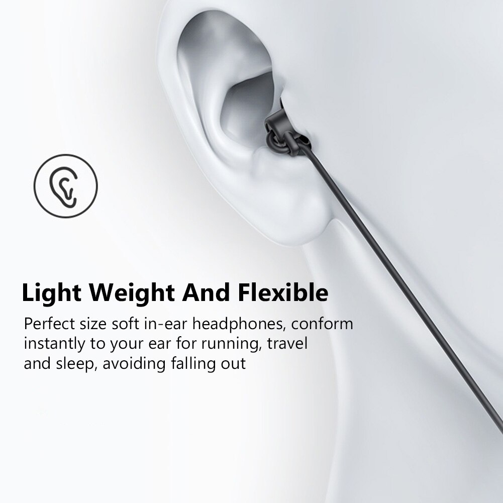 Ultra Soft Sleeping Earbuds Headphones Silicone Earplugs Noise Cancelling Wired Earphones with Mic For ASMR Insomnia Air Travel