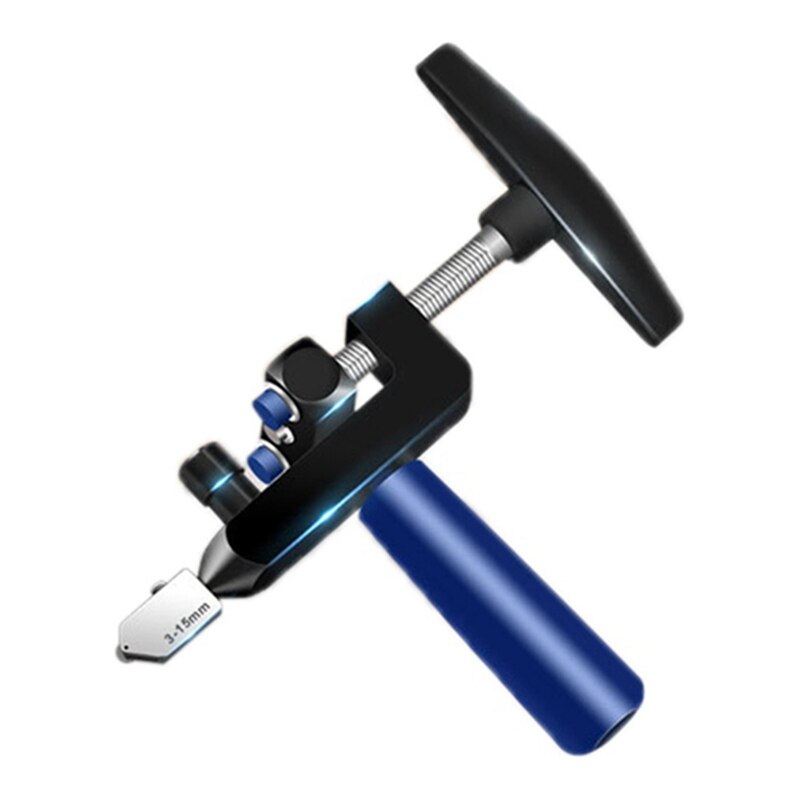 Taglierina per piastrelle manuale in lega manuale 2 in 1 portatile piastrelle in ceramica in porcellana taglio del vetro per strumenti di ristrutturazione e costruzione