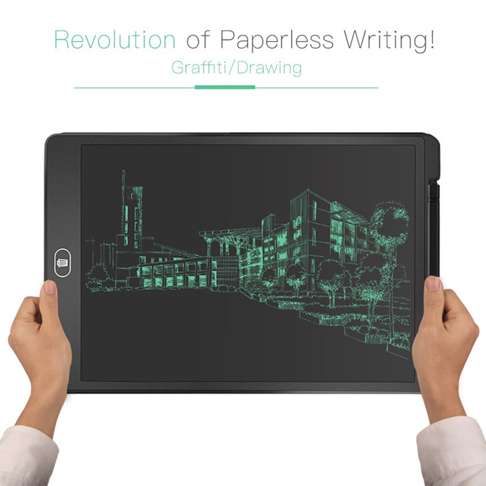 Portable 12 inch LCD Writing Tablet Ultra-Thin Electronic Digital Drawing Tablet Handwriting Pads Graffiti Board with LCD Pen
