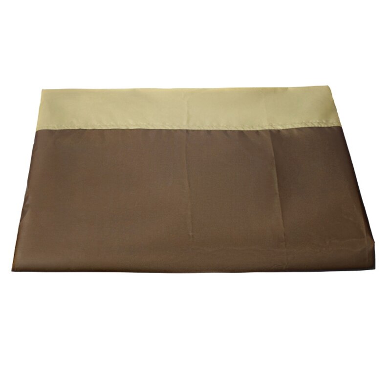 Dubbele schommelstoel waterdichte hoes rotan schommel patio tuin geweven hangende ei stoel zitting anti -uv 232 x 203cm