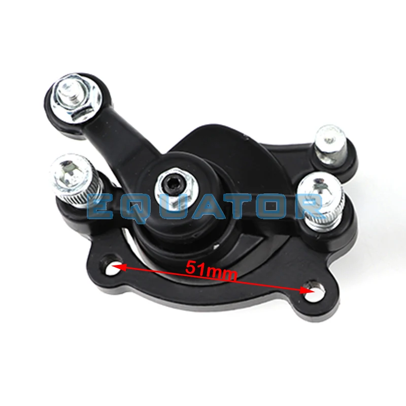 Pinza de freno de disco delantera/trasera negra para 2 tiempos 33cc 43cc 49cc Mini Moto niños Dirt Pocket Bike ATV Quad Go Kart Scooter de Gas: Verde militar