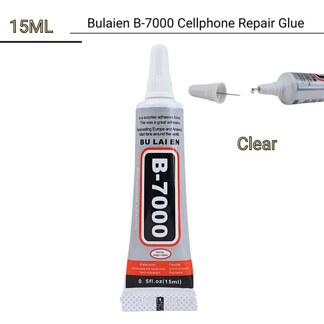 Freies Versand15ML Starken Klebstoff Wasserdichte Flüssigkeit praktisch Lcd Rahmen Reparatur Kleber: Bulaien B7000 15ML