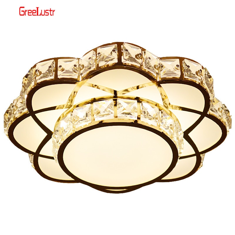 Moderne Led Kristallen Kroonluchter Licht Goud Kroonluchters Lamp Voor Keuken Lustre Verlichting Opknoping Plafond Armatuur Armatuur