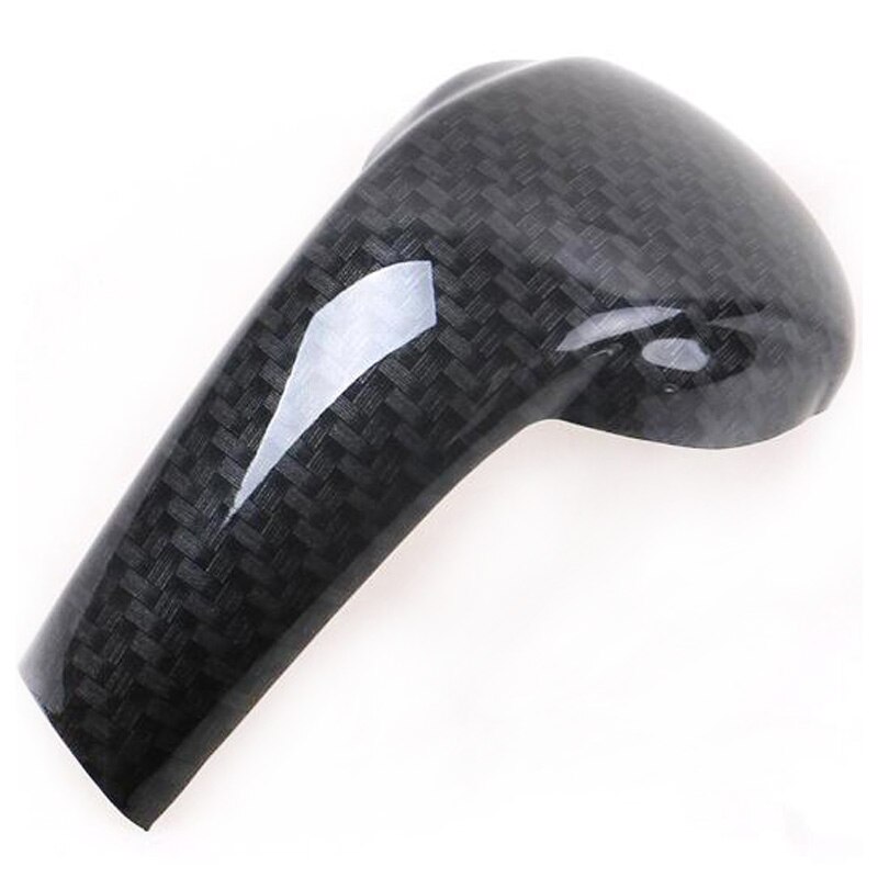 Carbon Fiber Car Gear Shift Knob Control Panel Gear Head Frame Cover Trim Sticker For Mazda Cx-5 Cx5 Cx 5 Accessories
