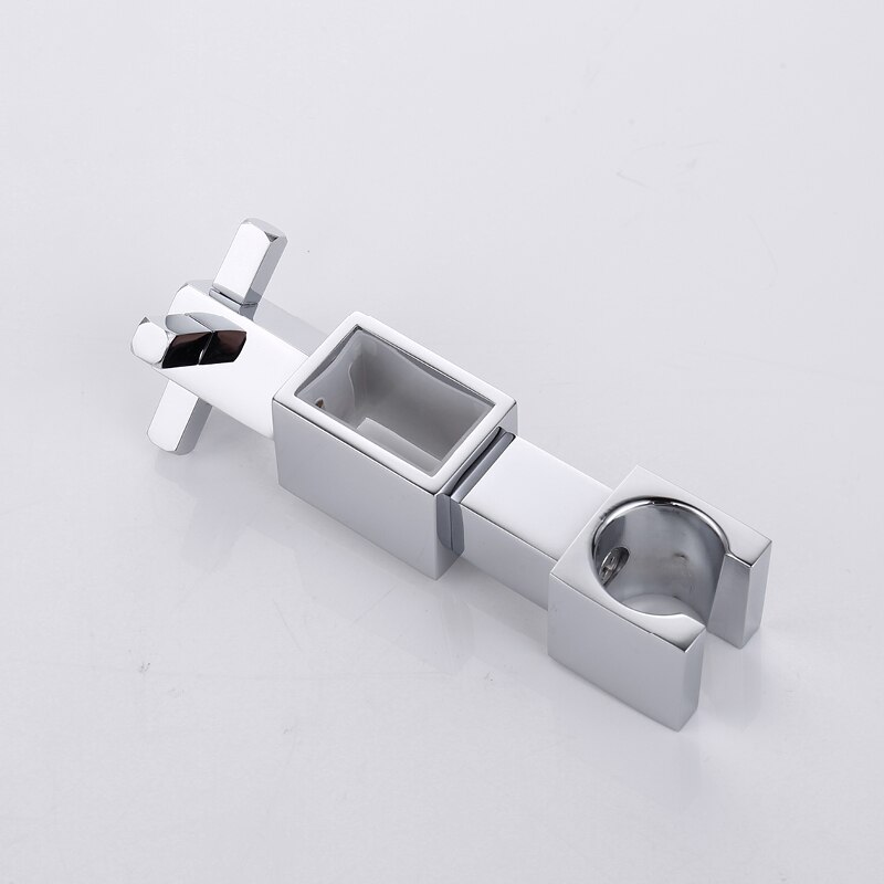 Shower Accessories Replacement Hand Held Shower Bracket for Slider Height &Angle Adjustable Sprayer Holder on Slide Bar