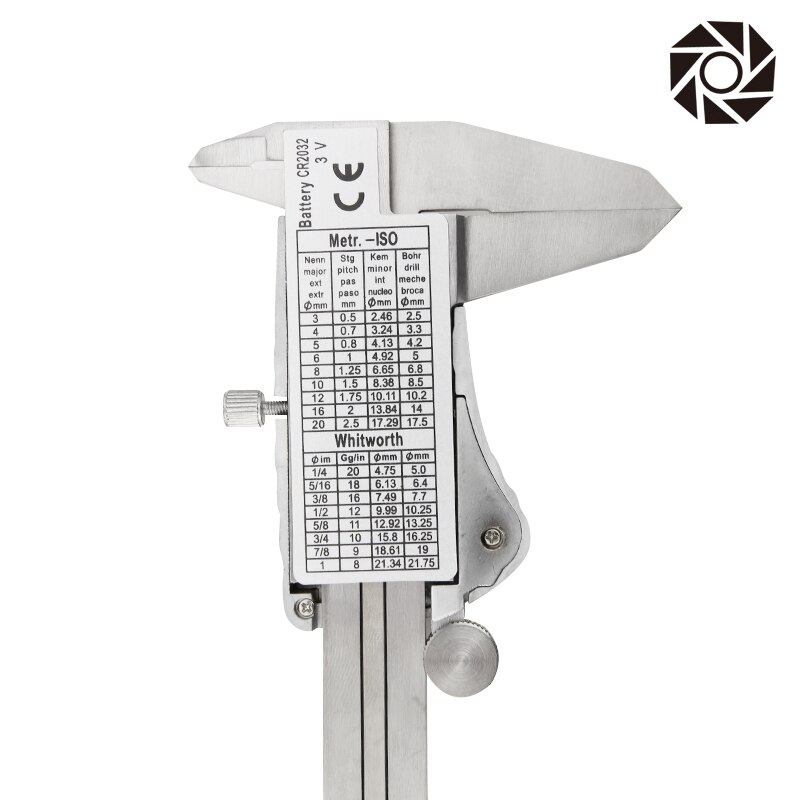 Digital Metal Caliper Electronic Vernier Calipers tool Micrometer Ruler Stainless Steel/Plastic Measuring Tools IP54 0-150mm
