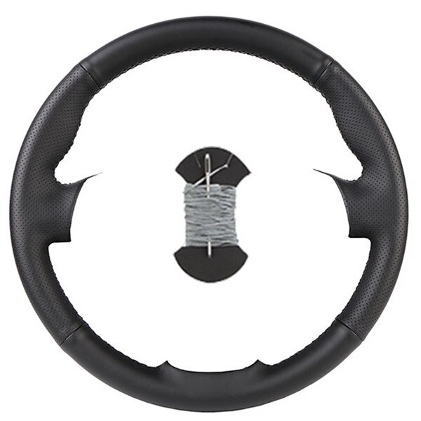 Couverture de volant de voiture en cuir tressé, pour Opel Astra (K) Corsa (E) Crossland X Grandland X Insignia: D-04-Gray