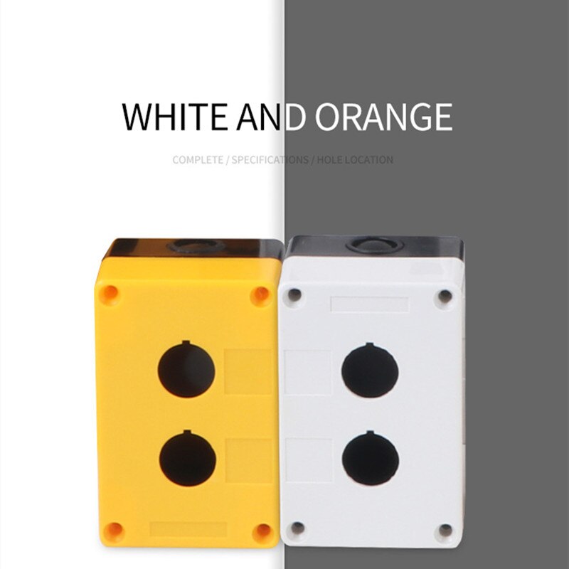 ABS Weatherproof Push Button Switch Station Box Control for Gate Opener Indicator Light